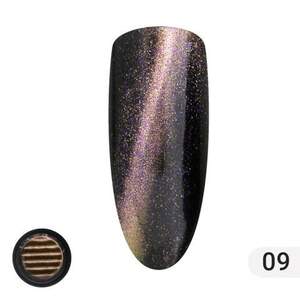 Металлизированная втирка Кошачий глаз Global Fashion 09