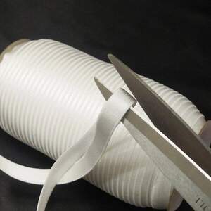 НА Метраж Резинка для бретель, ширина 1см - Белый НА Метраж Резинка для бретель, ширина 1см - Белый