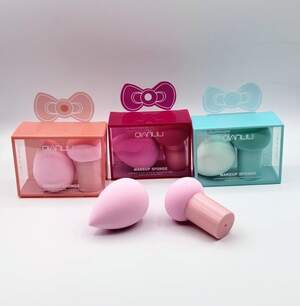 Набор 2в1 бьюти-блендер и спонж для кушона Набор 2в1 бьюти-блендер и спонж для кушона