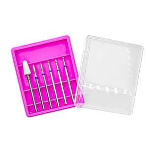 Набор насадок для аппаратного маникюра 9-8, 6 шт