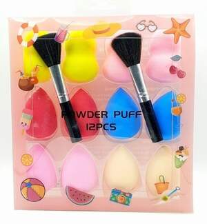 Набор спонжей для макияжа Beauty Blender и кисточек