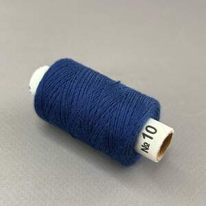 Нитки джинсовые, высокой прочности #10, темно-синие col. 065 Нитки джинсовые, высокой прочности #10, темно-синие col. 065