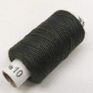 Нитки джинсовые, высокой прочности #10, темный хаки col. 340 Нитки джинсовые, высокой прочности #10, темный хаки col. 340