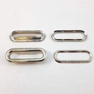 Овальный люверс 10мм Никель Овальный люверс 10мм Никель