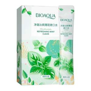 Ополаскиватель для рта с ароматом мяты в стиках Bioaqua
