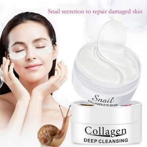 Патчи под глаза от морщин Collagen Snail с экстрактом муцина улитки Патчи под глаза от морщин Collagen Snail с экстрактом муцина улитки