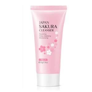 Пенка для умывания с экстрактом сакуры Laikou Japan Sakura Cleanser, 50мл Пенка для умывания с экстрактом сакуры Laikou Japan Sakura Cleanser, 50мл