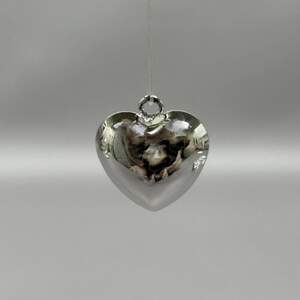 Подвеска Сердце гиппоаллергенный сплав 20 мм - сталь