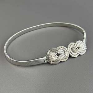 Подхват для штор металлический - Узлы серебро Подхват для штор металлический - Узлы серебро