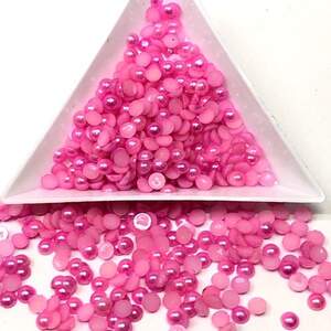 Полубусины перламутровые 4мм, 10 гр/уп цвет - 6 Полубусины перламутровые 4мм, 10 гр/уп цвет - 6