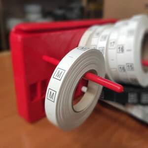 Размерник пришивной M 600шт.