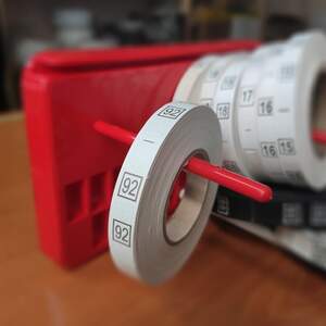 Размерник пришивной 92