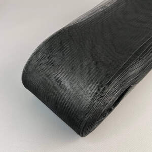 Регилин (кринолин) 10 см черный- 46 м моток