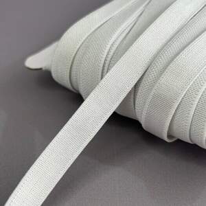 Резинка для бретель, 1см - Белая (моток 46м.)