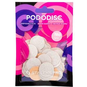 Сменные файлы Staleks Pro 25мм на клеевой основе #180, 50шт