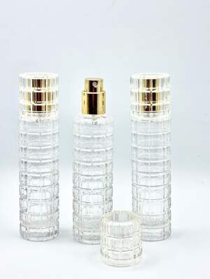 Стеклянный флакон для духов с распылителем, 20мл