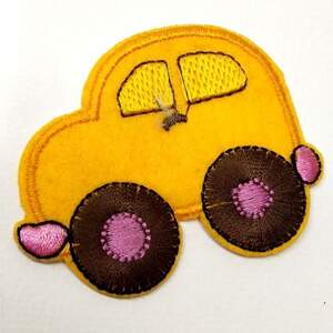 Термонаклейка Машинка, 1 шт 5х5,5см цвет-2