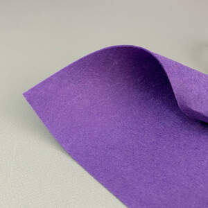 Фетр 1 мм, 20х30 см, цвет - фиолетовый С56