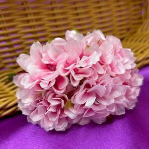 Хризантема, букет 6 цветков - розовый