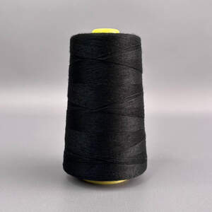 Армированные Kiwi (киви) нитки 20/3 2000 ярдов, черный