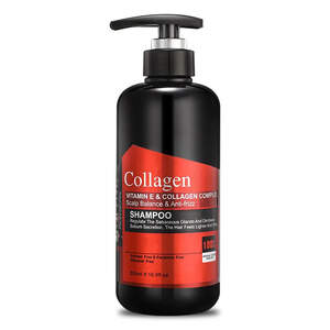 Безсульфатный шампунь Collagen с витамином Е, 500мл