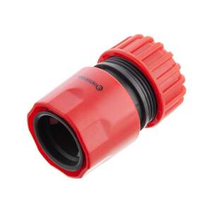 Коннектор с аквастопом 3/4 для шланга 3/4 Intertool GE-1021