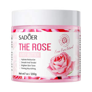 Крем-масло для тела с экстрактом розы Sadoer, 200 г