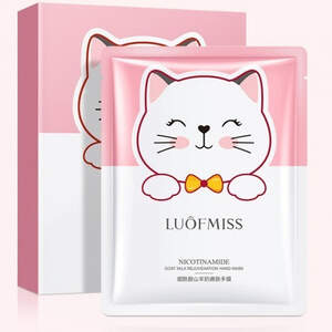 Маска для рук Luofmiss с экстрактом никотинамида и козьего молока