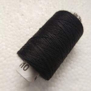 Нитки высокой прочности 10, черные