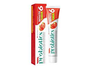 Отбеливающая зубная паста с пробиотиками Sadoer Клубника, 100 г