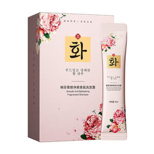 Парфюмированный шампунь для волос Hanfen с ароматом розы, 10шт10мл