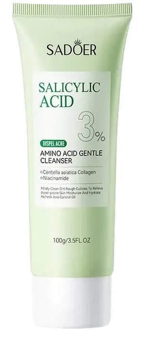 Пенка для умывания Sadoer с салициловой кислотой 3, 100г