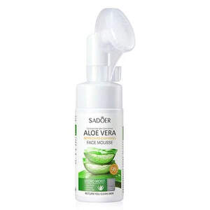 Увлажняющая пенка-мусс для умывания с щеточкой Sadoer Aloe Vera, 120мл Увлажняющая пенка-мусс для умывания с щеточкой Sadoer Aloe Vera, 120мл