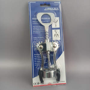 Штопор винтовой из нержавейки для вина Stenson CorkScrew