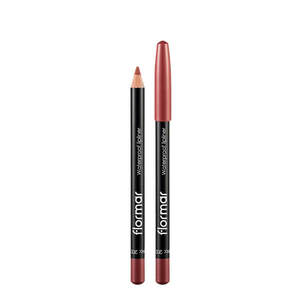 Водостойкий карандаш для губ Flormar 202, Pink Brown
