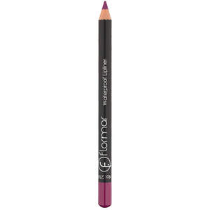 Водостойкий карандаш для губ Flormar 218, Dark purple