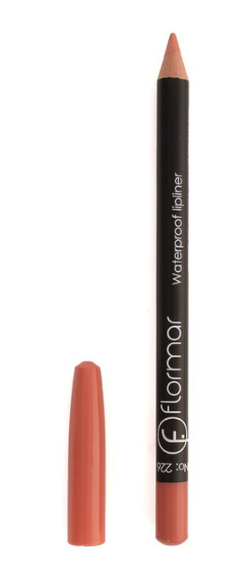 Водостойкий карандаш для губ Flormar 226, Peach Coral
