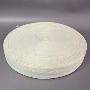 Уценка -Тесьма окантовочная (лямовка) 30мм/100м тип 4 белый