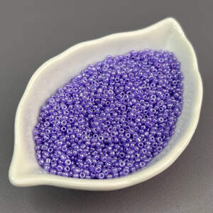 #12/0 Бисер китайский мелкий, 450 г - фиалковый матовый (ТТ-146) #12/0 Бисер китайский мелкий, 450 г - фиалковый матовый (ТТ-146)