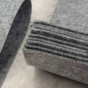 2 мм - Фетр плотный, 40х60 см, цвет - серый С33