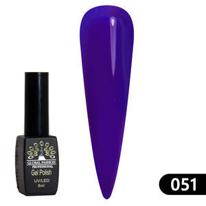 Гель-лак Black Elite 051, Global Fashion 8 мл