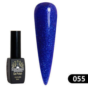 Гель-лак Black Elite 055, Global Fashion 8 мл
