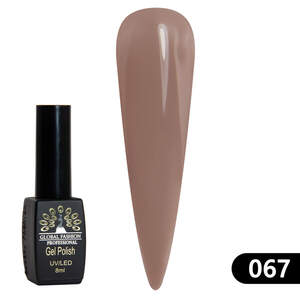 Гель-лак Black Elite 067, Global Fashion 8 мл