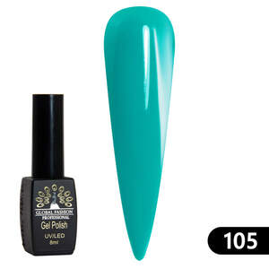 Гель-лак Black Elite 105, Global Fashion 8 мл