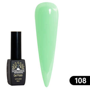 Гель-лак Black Elite 108, Global Fashion 8 мл