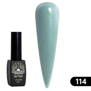 Гель-лак Black Elite 114, Global Fashion 8 мл