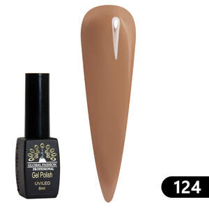 Гель-лак Black Elite 124, Global Fashion 8 мл
