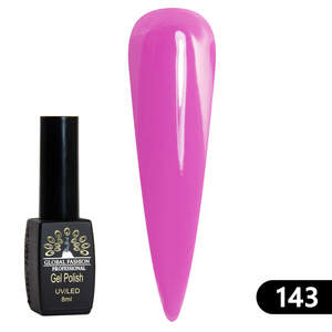 Гель-лак Black Elite 143, Global Fashion 8 мл