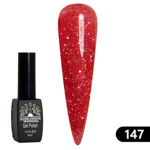 Гель-лак Black Elite 147, Global Fashion 8 мл