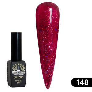 Гель-лак Black Elite 148, Global Fashion 8 мл